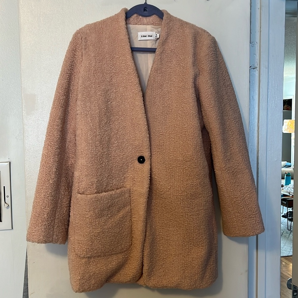 Line and Dot Bouclé Jacket
